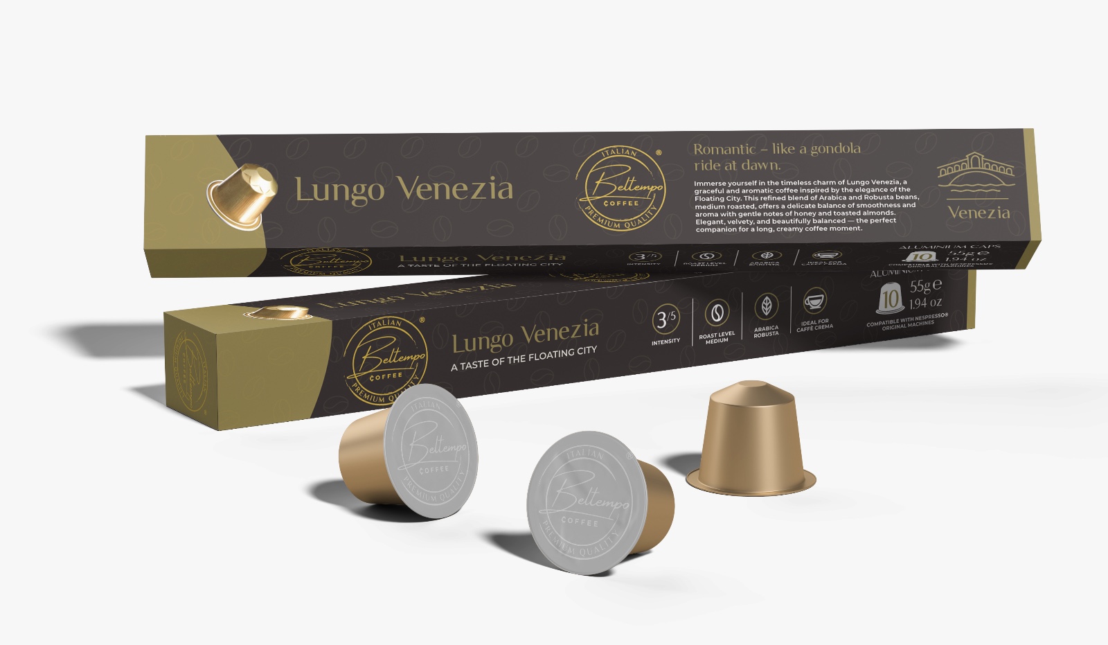 Kaffeekapseln bestellen & Bitcoin erhalten | Beltempo Coffee